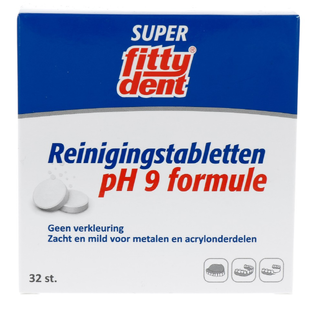 Fittydent Reinigingstabletten pH 9 Formule 32ST 