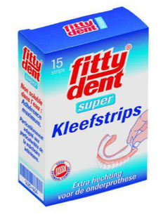 Fittydent Super Kleefstrips 15ST 