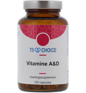 TS Choice Vitamine A&D Capsules 100CP 