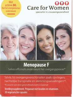 Care for Women Menopauze F Capsules 30VCP 