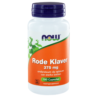 NOW Rode Klaver 375mg Capsules 100VCP 