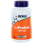 NOW L-Proline 500mg Capsules 120CP 