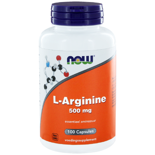 NOW L-Arginine 500mg Capsules 100ST 