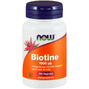 NOW Biotine 1000mcg Capsules 100VCP 