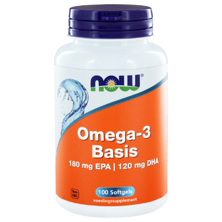 NOW Omega-3 Basis Softgels 100ST 