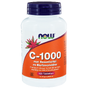 NOW C-1000 Rozenbottel & Bioflavonoïden Tabletten 100ST 