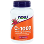 NOW C-1000 met 100mg Bioflavonoïden Capsules 100ST 