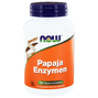 NOW Papaja Enzymen Kauwtabletten 180TB 