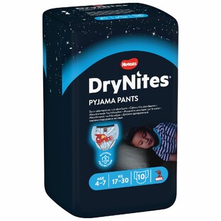 Huggies DryNites Boys Maat M (17-30kg) 10ST 