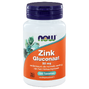 NOW Zink Gluconaat 50mg Tabletten 100ST 