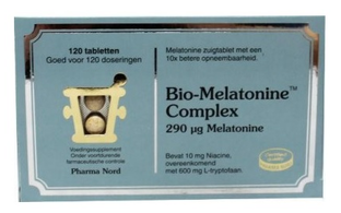 Pharma Nord Bio-Melatonine Complex 290 mcg Zuigtabletten 120TB 