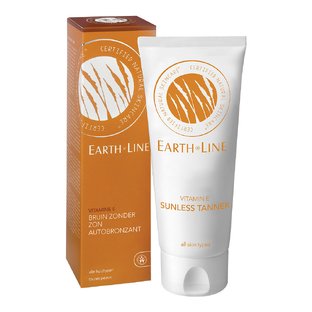 Earth Line Vitamine E Bruin Zonder Zon Crème 100GR 