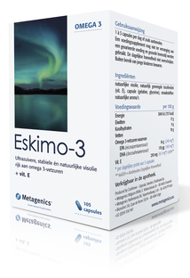 Metagenics Eskimo 3 Capsules 105CP 