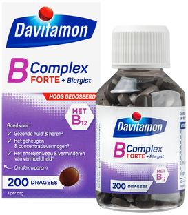 Davitamon B-Complex Forte Dragees 200TB 