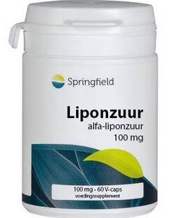 Springfield Alpha Liponzuur 100mg 60CP 