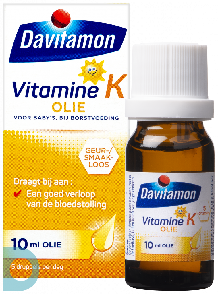 Zenuwinzinking Boekhouding beweging Davitamon Vitamine K Olie 10ML | voordelig online kopen | De Online Drogist
