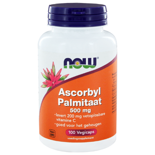 NOW Ascorbyl Palmitate 500mg Capsules 100ST 