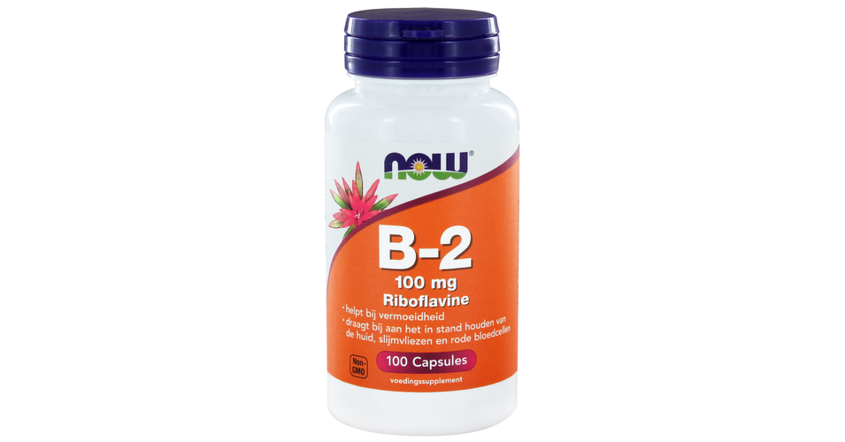 NOW B-2 100mg Capsules 100ST Bij De Online Drogist