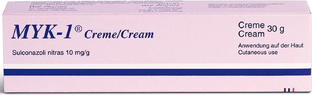 Myk-1 hydrofiele crème 10mg/g - bij schimmelinfecties van de huid - 30GR 