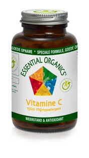 Essential Organics Vitamine C 1500mg Tabletten 75TB 