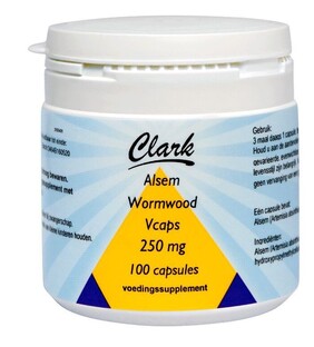 Clark Alsem Wormwood Vegetarische Capsules 100CP 