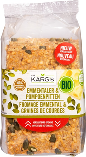 Dr Karg Kaas Met Pompoenpit Crackers 200GR 