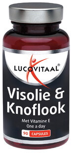 Lucovitaal Visolie en Knoflook Capsules 90CP 