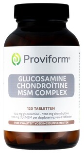 Proviform Glucosamine Chondroitine MSM Complex Tabletten 120TB 