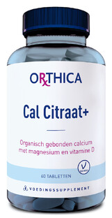 Orthica Cal Citraat+ Tabletten 60TB 