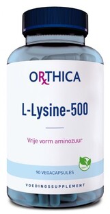 Orthica L-Lysine-500 Capsules 90CP 