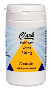 Clark Wild Yam 250mg Capsules 50ST 