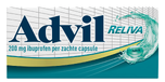 Advil Reliva Liquid Capsules 200 mg - voor pijn en koorts 40CP