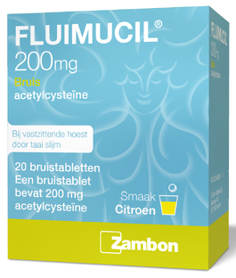 Fluimucil 200mg Bruistabletten 20ST 