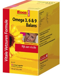 Bloem Omega 3, 6 & 9 Balans Softgels 96SG 