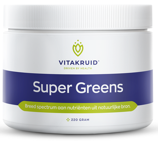 Vitakruid Super Greens Poeder 220GR 