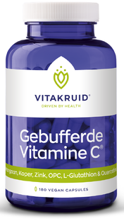 Vitakruid Gebufferde Vitamine C Capsules 180CP 