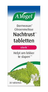 A.Vogel Dormeasan Citroenmelisse Nachtrust Tabletten Sterk 30ST 