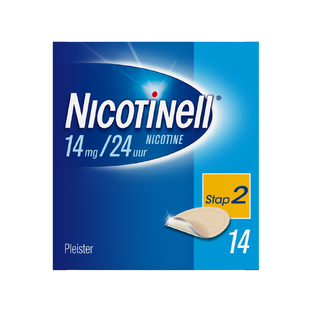 Nicotinell Pleisters 14 mg - voor stoppen met roken 14ST 