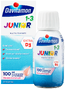 Davitamon Junior 1-3 Vloeibare Vitamines Framboos 100ML verpakking met flesje