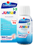 Davitamon Junior 1-3 Vloeibare Vitamines Framboos 100MLverpakking met flesje