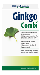 Leef Vitaal Ginkgo Combi Tabletten 60TB 