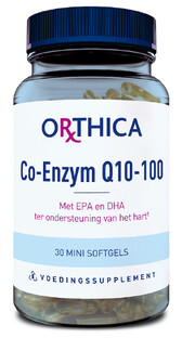 Orthica Co-Enzym Q10-100 Softgels 30SG 