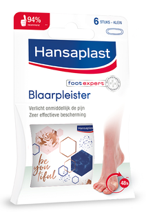 Hansaplast Blaarpleister Klein 6ST 