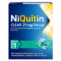 Niquitin Clear Pleisters 21mg Stap 1 14ST 