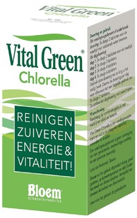 Bloem Vital Green Chlorella Tabletten 600TB 