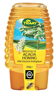 De Traay Acaciahoning EKO Knijpfles 365GR 