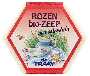 De Traay Zeep Rozen met calendula 100GR 