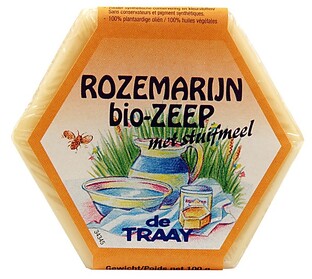 De Traay Zeep Rozemarijn met stuifmeel 100GR 