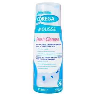 Corega Fresh Cleanse Mousse kunstgebitreiniger 125ML 