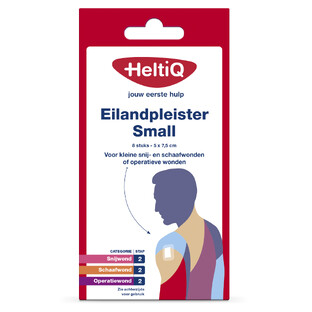 HeltiQ Eilandpleister Small 8ST 